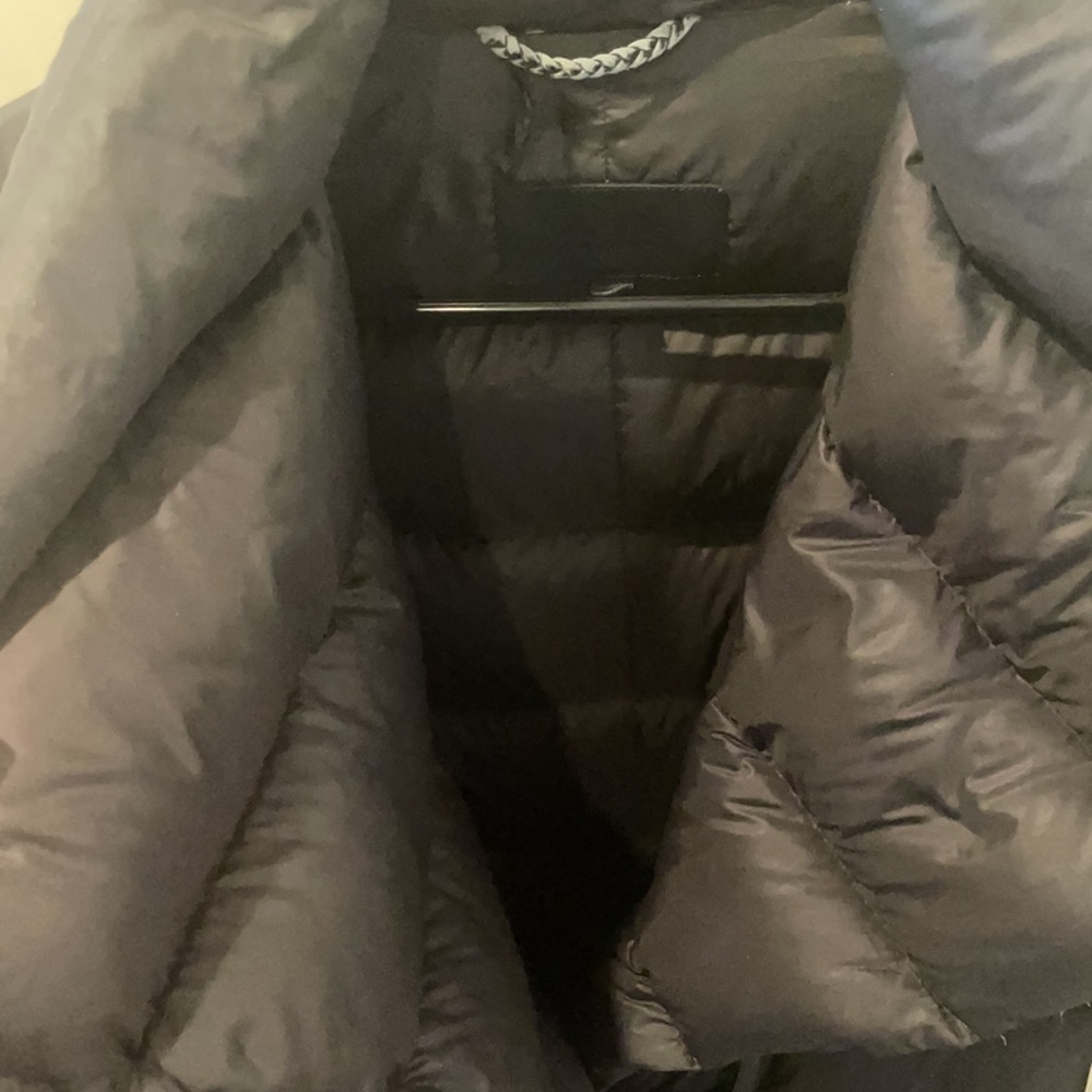 Mackage Long Down Feather Jacket/Black/Size Xs - image 3